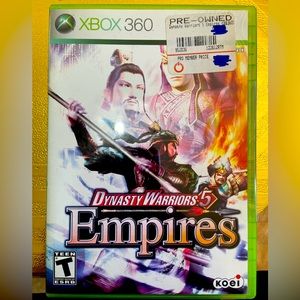Xbox 360 ---"DYNASTY WARRIORS 5 EMPIRES"